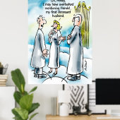 Awkward Moment in de hemel - Poster (Thuiskantoor)