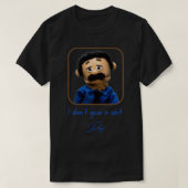 Awkward Puppets Diego T-shirt (Design voorkant)