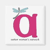 AWN nouvel aimant logo (Devant)