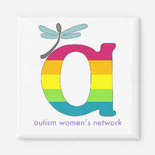 AWN Rainbow Pride Logo Magnet Magneet