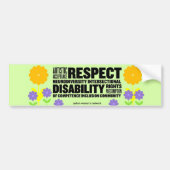AWN Springtime Word Cloud Bumpersticker (Voorkant)