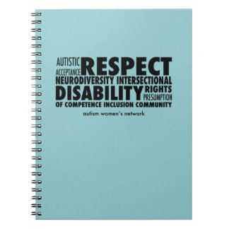 AWN Word Cloud-laptop Notitieboek