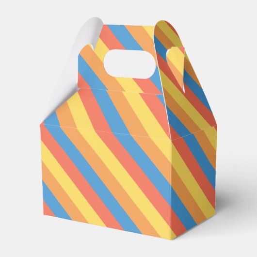 Awning Favor Box Bedankdoosjes (Voorkant Zijde)