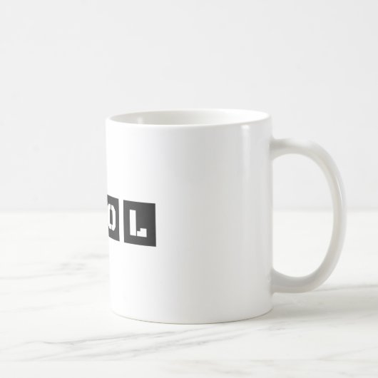 AWOL Funny Military Tag Gag Gift Mug (Droite)