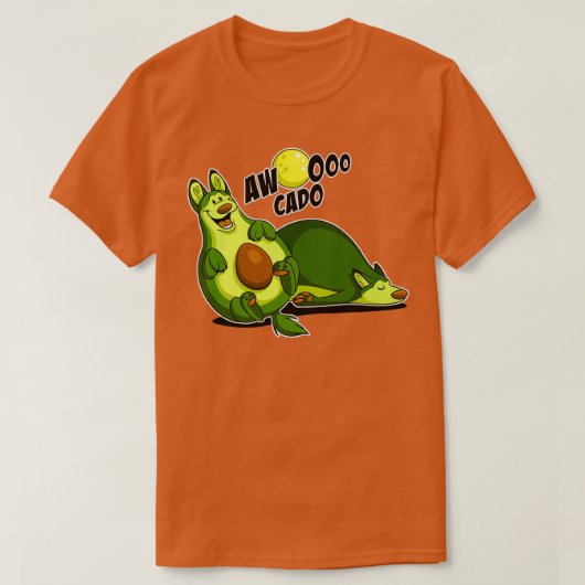 Awooocado T-shirt (Design voorkant)
