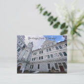 aWorld2Celebrate: Groeten uit Duitsland! Briefkaart (Staand voorkant)