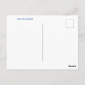 aWorld2Celebrate: Groeten uit Karlovy Vary! Briefkaart (Achterkant)