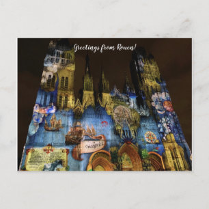 aWorld2Celebrate: Groeten uit Rouen! Briefkaart