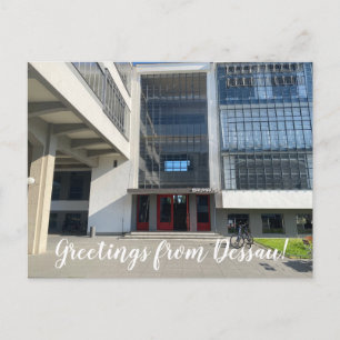 aWorld2Celebrate: Groeten vanuit Dessau! Briefkaart