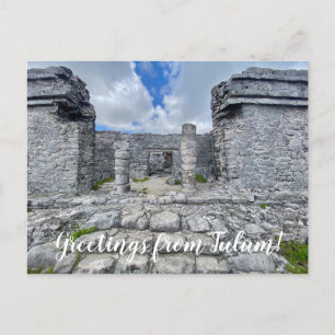 aWorld2Celebrate : Salutations de Tulum! Carte pos