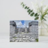 aWorld2Celebrate : Salutations de Tulum! Carte pos (Debout devant)