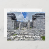 aWorld2Celebrate : Salutations de Tulum! Carte pos (Devant / Derrière)