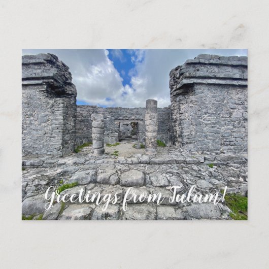 aWorld2Celebrate : Salutations de Tulum! Carte pos (Devant)
