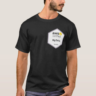AWS CERTIFIED BIG DATA SPECIALTY LOGO CLOUD T-SHIRT