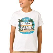 Awsome Coloured Beach Familie Kinder