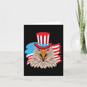 Awsome Patriotic Eagle USA T-shirt 1 Kaart