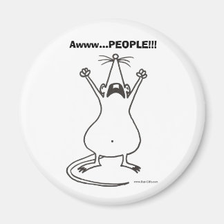 Awww...PEOPLE!!! rattenmagneet Magneet