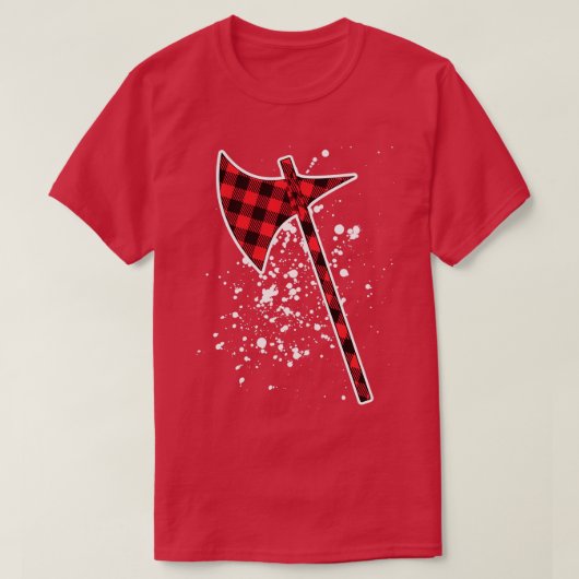 Ax Buffalo Plaid Design Classic TShirt (Design devant)