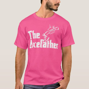 Ax door de Axefather te gooien, bedekt met vinatag T-shirt