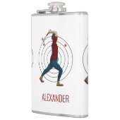 Ax gooien heupfles (Links)