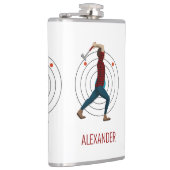 Ax gooien heupfles (Rechts)