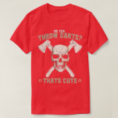 Ax Jeter Funny Skull Hatchet Ax Classic TShirt (Design devant)