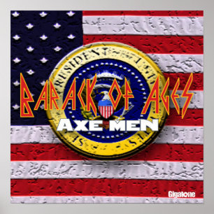 Ax Man Barack of Ages Poster
