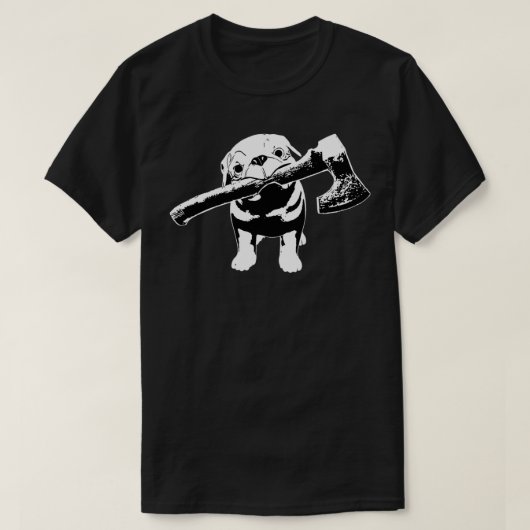 Ax Pug T-shirt (Design voorkant)