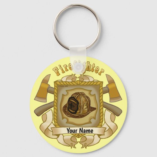 Ax Shield brandweerman sleutelhangers (Voorkant)
