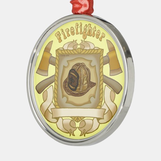 Ax Shield FireFighter ornement (Gauche)