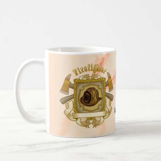 Ax Shield pompier mugs (Gauche)
