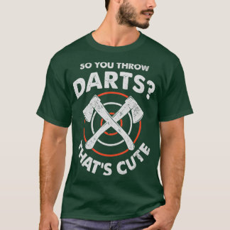 Ax Throing zodat je kunstdijen gooit die klappen T-shirt