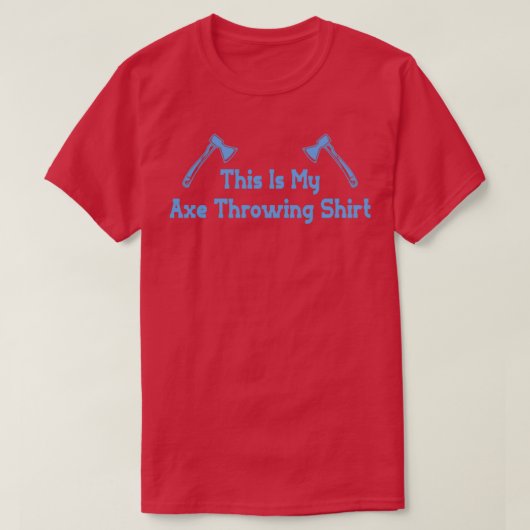 Ax Throwing 10 1 T-shirt (Design voorkant)