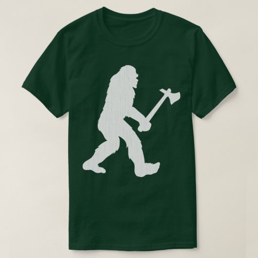 Ax Throwing Big Foot 2 T-shirt (Design voorkant)