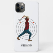 Ax Throwing Case-Mate iPhone Case (Achterkant)