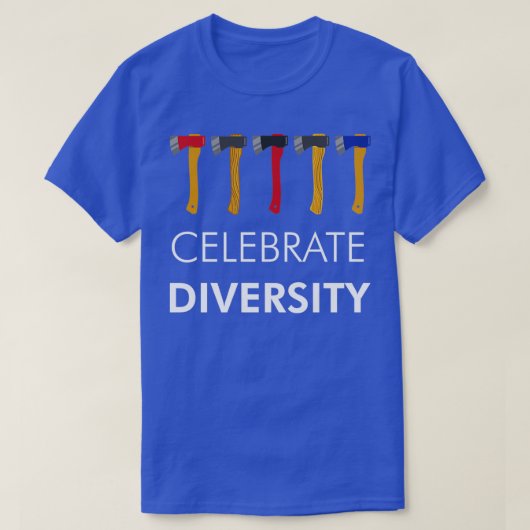 Ax Throwing Celebrate Diversity Classic TShirt (Design devant)