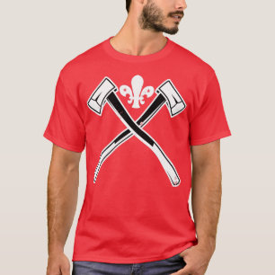 Ax Throwing Crossed Axes Funny Ax Throwi T-shirt