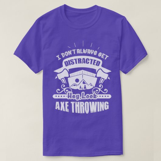 Ax Throwing Funny Ax Throwing T-shirt (Design voorkant)