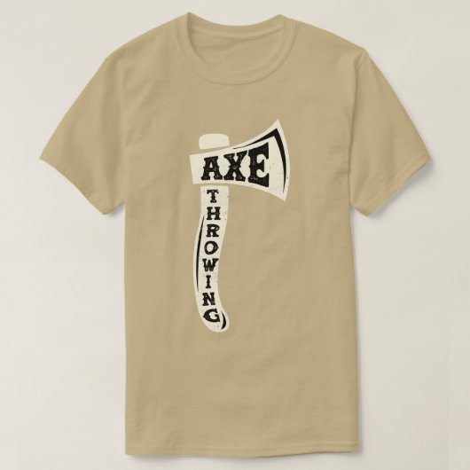 Ax Throwing Funny Axepert Retro Hatchet Tossing G T-shirt (Design voorkant)