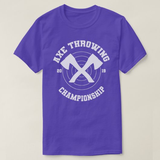 Ax Throwing Kampioenschap T-shirt (Design voorkant)