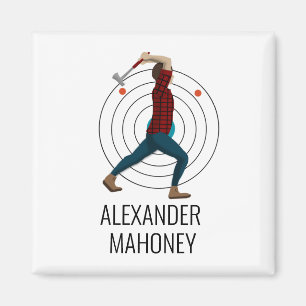 Ax Throwing Magneet