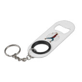 Ax Throwing Mini Flessenopener (Voorkant Gekanteld)