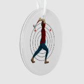 Ax Throwing Ornament (voorkant)
