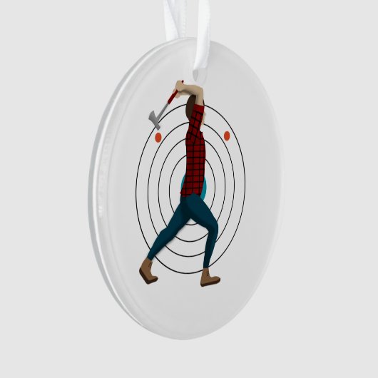 Ax Throwing Ornament (voorkant)