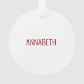 Ax Throwing Ornament (achterkant)