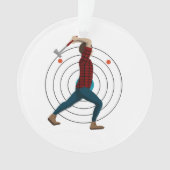 Ax Throwing Ornament (voorkant)