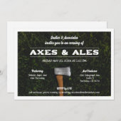 Ax Throwing Party Kaart (Voorkant / Achterkant)