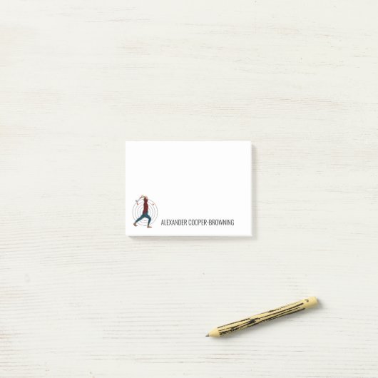 Ax Throwing Post-it® Notes (Op bureau)
