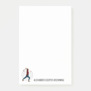 Ax Throwing Post-it® Notes