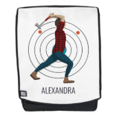 Ax Throwing Rugtassen (Voorkant)